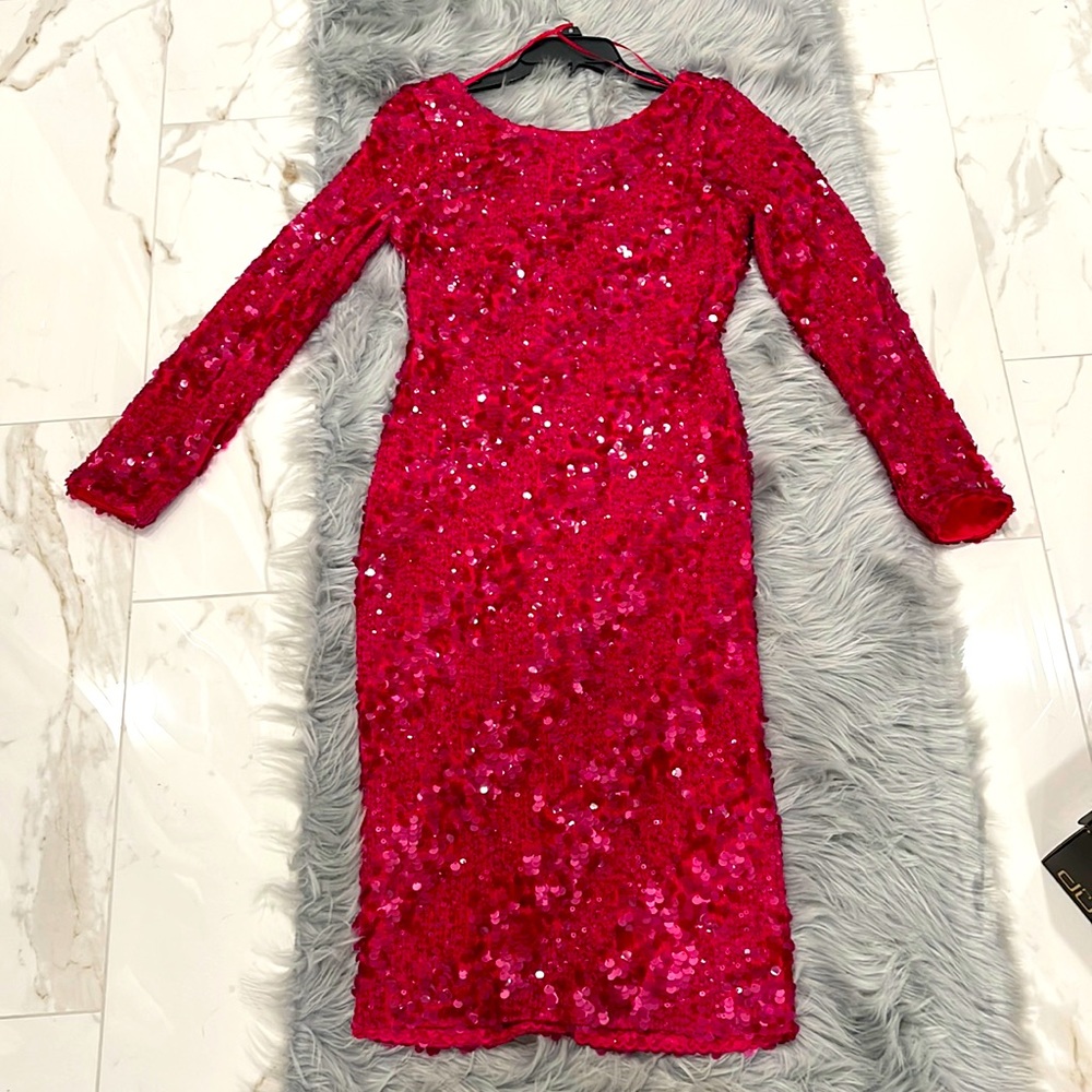 Dress The Population Sequin Dress